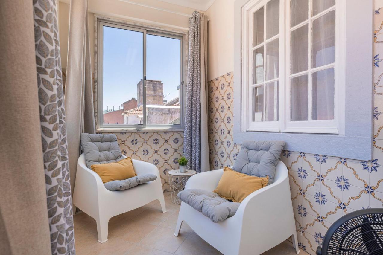 Gloria'S Terrace By Lovelystay Lissabon Exterior foto